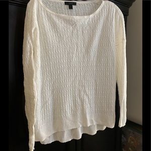 J Crew Fine Linen Sweater